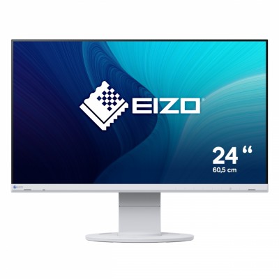 Monitor EIZO FlexScan EV2460-WT LED 60,5 cm (23.8") 1920 x 1080 Pixeles Full HD Blanco