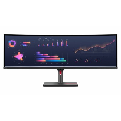 Lenovo ThinkVision P49w-30 LED display 124,5 cm (49") 5120 x 1440 Pixeles DQHD Negro