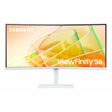 Monitor Samsung S65TC 86,4 cm (34") 3440 x 1440 Pixeles UltraWide Quad HD LED Blanco