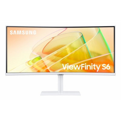 Monitor Samsung S65TC 86,4 cm (34") 3440 x 1440 Pixeles UltraWide Quad HD LED Blanco