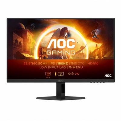 Monitor AOC 24G4XE 60,5 cm (23.8") 1920 x 1080 Pixeles Full HD LCD Negro, Gris