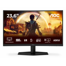Monitor AOC G4 C24G42E 59,9 cm (23.6") 1920 x 1080 Pixeles Full HD LED Negro, Rojo