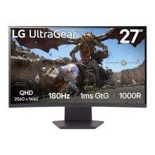 Monitor LG 27GS60QC 68,6 cm (27") 2560 x 1440 Pixeles Full HD LCD Negro