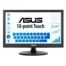 Monitor ASUS Touch VT169HE 39,6 cm (15.6") 1920 x 1080 Pixeles Full HD LED Pantalla táctil Mesa Negro