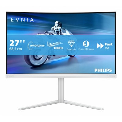 Philips Evnia 5000 27M2C5501/00 pantalla para PC 68,6 cm (27") 2560 x 1440 Pixeles Quad HD LCD Blanco