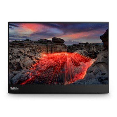 Monitor Lenovo ThinkVision M14t Gen 2 LED 35,6 cm (14") 2240 x 1400 Pixeles 2.2K Pantalla táctil Negro