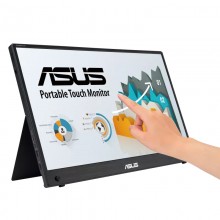 Monitor ASUS ZenScreen MB16AMTR 39,6 cm (15.6") 1920 x 1080 Pixeles Full HD LCD Pantalla táctil Negro
