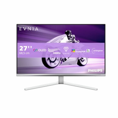 Monitor Philips Evnia 8000 27M2N8500/00 67,3 cm (26.5") 2560 x 1440 Pixeles Quad HD QD-OLED Blanco