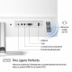 HP Series 5 23.8 inch FHD Monitor with Speakers - 524sa