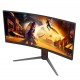 AOC G4 CU34G4 pantalla para PC 86,4 cm (34") 3440 x 1440 Pixeles Wide Quad HD LED Negro, Rojo