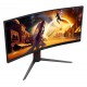 AOC G4 CU34G4 pantalla para PC 86,4 cm (34") 3440 x 1440 Pixeles Wide Quad HD LED Negro, Rojo