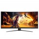 AOC G4 CU34G4 pantalla para PC 86,4 cm (34") 3440 x 1440 Pixeles Wide Quad HD LED Negro, Rojo