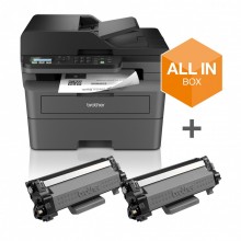Impresora Brother MFC-L2827DWXL, Multifunción, Láser, A4, WiFi y Ethernet