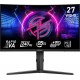 Monitor MSI MPG 275CQRXF 68,6 cm (27") 2560 x 1440 Pixeles Wide Quad HD Negro