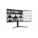Monitor LG 34WR55QK-B 86,4 cm (34") 3440 x 1440 Pixeles Wide Quad HD Negro