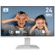 Monitor MSI Pro MP2412W 60,5 cm (23.8") 1920 x 1080 Pixeles Full HD LCD Blanco