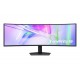 Monitor Samsung S95UC 124,5 cm (49") 5120 x 1440 Pixeles DQHD LCD Negro
