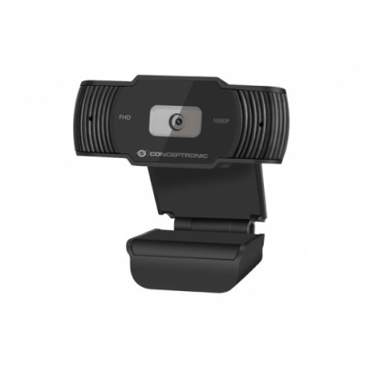 Conceptronic AMDIS04B cámara web 1920 x 1080 Pixeles USB 2.0 Negro
