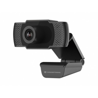 Conceptronic AMDIS cámara web 2 MP 1920 x 1080 Pixeles USB 2.0 Negro
