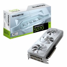 GIGABYTE GeForce RTX 5070 EAGLE OC ICE SFF 12G Tarjeta Gráfica - 12GB GDDR7, 192 bits, PCI-E 5.0, 2587 MHz Core Clock, 3 x DP 2