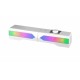 Mars Gaming ALTAVOZ BLUETOOTH MSDUO WHITE 2 EN 1 CONVERTIBLE EN SOBREMESA 2.0 O SOUNDBAR BT 5.0 ILUMINACION RGB