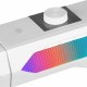 Mars Gaming ALTAVOZ BLUETOOTH MSDUO WHITE 2 EN 1 CONVERTIBLE EN SOBREMESA 2.0 O SOUNDBAR BT 5.0 ILUMINACION RGB