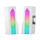 Mars Gaming ALTAVOZ BLUETOOTH MSDUO WHITE 2 EN 1 CONVERTIBLE EN SOBREMESA 2.0 O SOUNDBAR BT 5.0 ILUMINACION RGB