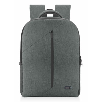 AISENS Mochila premium para portátil 15.6, Gris