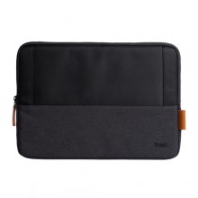 Trust Lisboa 33,8 cm (13.3") Funda Negro, Gris