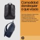 HP Mochila para portátil Travel de 15,6 pulgadas y 18 litros, color gris