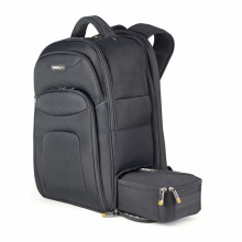 StarTech.com Mochila Ergonómica con Carcasa de Accesorios Removible para Ordenador Portátil de 17,3 Pulgadas - Morral para Pro