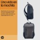 HP Mochila para portátil Travel de 15,6 pulgadas y 18 litros, color gris