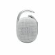 JBL CLIP 4 Altavoz monofónico portátil Blanco 5 W