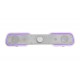 Mars Gaming MSBXW Blanco, Barra de Sonido RGB, Bluethooth 5.0+Jack 3.5, Sonido DSP 10W