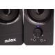 Nilox Altavoces de 6W con conexión USB