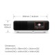 BenQ X500i Proyector de corto alcance 2200 lúmenes ANSI DLP UHD 4K (3840x2160) Negro, Blanco
