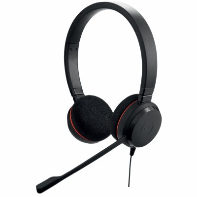 Jabra Evolve 20 Auriculares Alámbrico Diadema Oficina/Centro de llamadas USB tipo A Negro