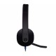 Logitech 981-000480 auricular y casco Auriculares Alámbrico Diadema Oficina/Centro de llamadas USB tipo A Negro