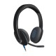 Logitech 981-000480 auricular y casco Auriculares Alámbrico Diadema Oficina/Centro de llamadas USB tipo A Negro