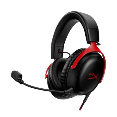 HyperX Cloud III - Auriculares gaming (negro-rojo)
