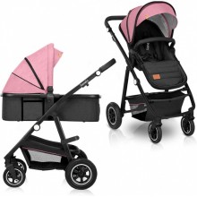 Coche bebé LIONELO Amber 2-in-1 Rosa (Devolución de Amazon)