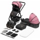 Coche bebé LIONELO Amber 2-in-1 Rosa (Devolución de Amazon)