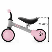 Kinderkraft - Correpasillos Mini Cutie, rosa sin pedales (Devolución de Amazon)