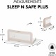 Barrera Protectora Cama Bebe, Plegable (Devolución de Amazon)