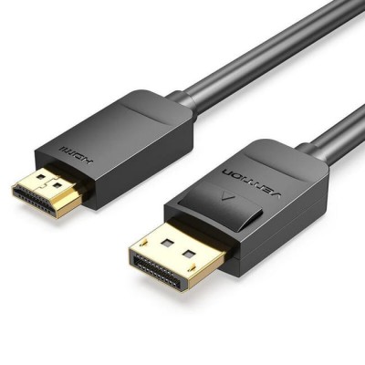 Cable Displayport Macho - HDMI Macho/ 1.5m/ Negro