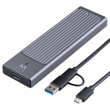 Caja para disco duro externo sólido (SSD) Gris M.2 Ewent EW7022
