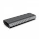 Caja externa para disco duro de estado sólido (SSD) Gris M.2 Ewent EW7025
