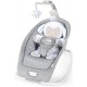 Ingenuity, Hamaca Mecedora para Bebés hasta 18 kg, Cuddle Lamb con vibraciones, arco de juego con 2 peluches (Devolución de Amaz