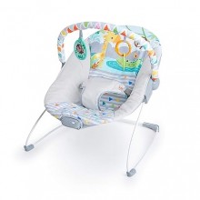 Asiento infantil Bright Starts Baby Houncer con vibraciones relajantes de 0 a 6 meses (Devolución de Amazon)