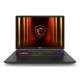 MSI Vector 18 HX AI A2XWIG-648ES Intel Core Ultra 9 275HX Portátil 45,7 cm (18") Quad HD+ 32 GB DDR5-SDRAM 1 TB SSD NVIDIA G